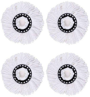 

IKITZ Refill-4 Wet & Dry Mop(White)