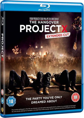 

Project X (Extended Cut) (Region Free + Fully Packaged Import)(Blu-ray English)