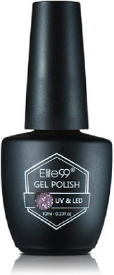 

Elite99 10MLUV Gel Nail Polish LED Lamp Gel Lacquer Gel Polish Pure Colors Semi Permanent Gel Varnish Nail Primer 1353-Glitter Pink