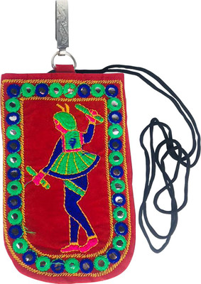 Lelys Easy To Carry Mobile Pouch(Red)