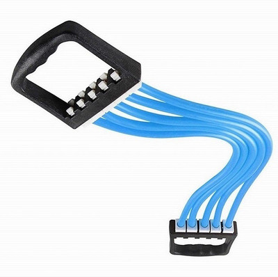 

V.M Enterprises Multi-Function Pulling Rubber-Tube for Chest Develop & Other Exercises Resistance Tube(Blue)