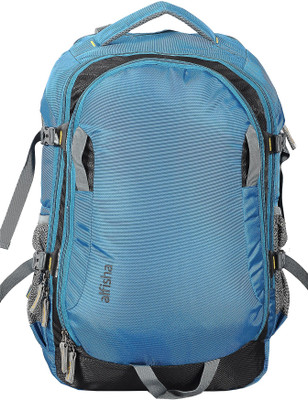 

Alfisha AFB-HIKING-1047-SKY BLUE Water Proof Mountain Rucksack/Hiking/Trekking/Camping Bag/Backpack 45 ltrs Rucksack With Laptop Compartment (SKY BLUE) Rucksack - 40(Blue)