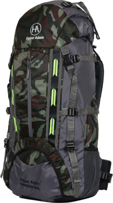 

Hyper Adam AN-2004 Pro Trekking , Hiking , Rucksack Bag With Rain Cover 75 L Rucksack - 75(Multicolor)
