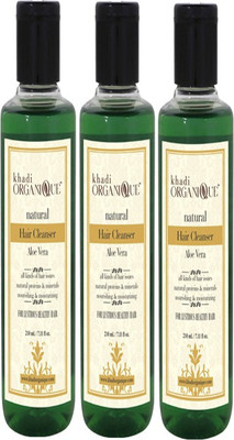 

KHADI ORGANIQUE AMLA & REETHA HAI CLEANSER (SHAMPOO) 630 ML PACK OF 3(630 ml)