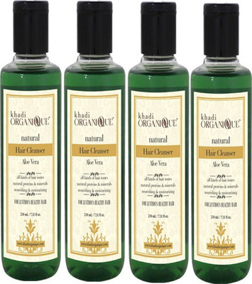 

KHADI ORGANIQUE AMLA & REETHA HAI CLEANSER (SHAMPOO) 840 ML PACK OF 4(840 ml)