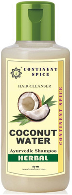 

Continent Spice COCONUT WATER shampoo, anti-microbial and anti-fungal Shiny Hair, 50 ml(50 ml)