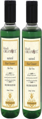 

KHADI ORGANIQUE AMLA & REETHA HAI CLEANSER (SHAMPOO) 420 ML PACK OF 2(420 ml)