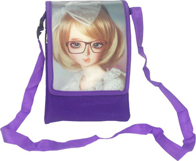 

Lelys Women Casual Purple PU Sling Bag