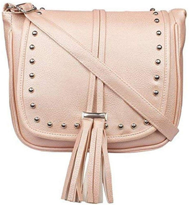 

Familiar Collection Women Casual White PU Sling Bag