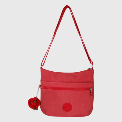 

Kipling Women Casual Red Nylon Sling Bag