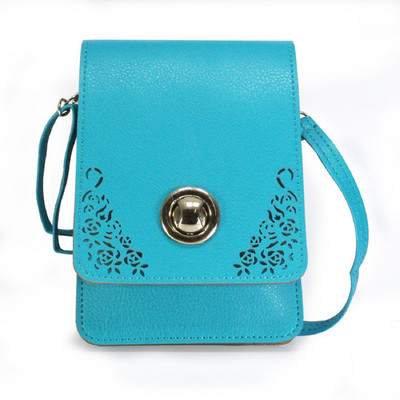 

Vorra Fashion Women Casual Blue PU Sling Bag