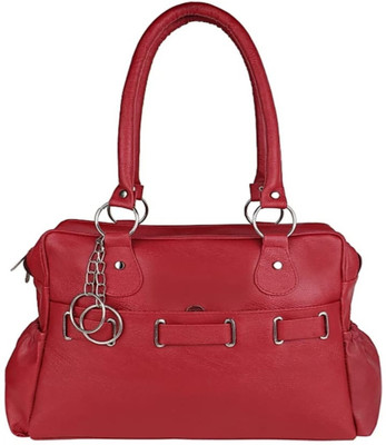 

MANSI Women Evening/Party, Casual, Formal Red PU Hand-held Bag