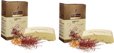 

BioBeauty saffron soap for men & women pack of 2(100 g, Pack of 2)