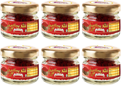 

Mr.Kool Certified Pure Organic Kashmiri Saffron Pack of 6(6 g)