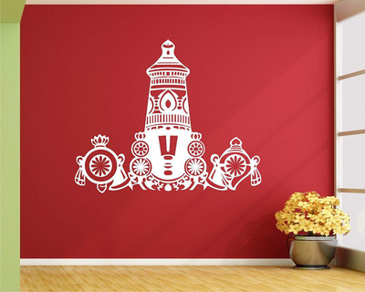 marvellous 71 cm m_whitebalajiwalldecal Self Adhesive Sticker(Pack of 1)
