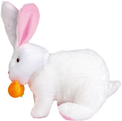 

Ard Enterprise Carrot rabbit Stuffed Toy-white - 32 cm(White)