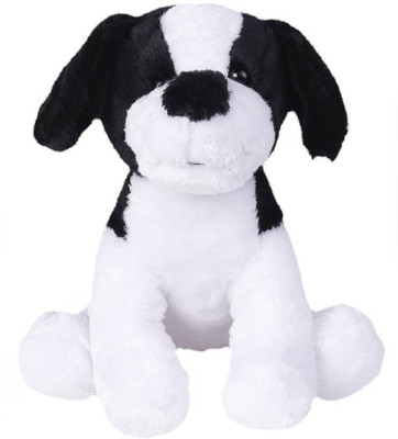 upharam STUFF DOG BLACK & WHITE - 24 cm(Multicolor)