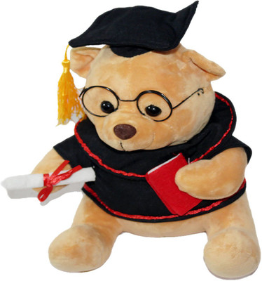 

AJRO GRADUATE TEDDY BEAR - 22 cm(Brown)