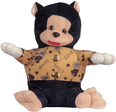 

Ard Enterprise Sitting Monkey Stuffed Toy-Black - 30 cm(Black)