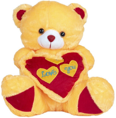 

Ard Enterprise Love Heart Special Stuffed Toy-Yellow - 40 cm(Yellow)