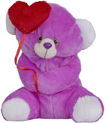 

Ard Enterprise Ballon Teddy Stuffed Toy-Purple - 30 cm(Purple)