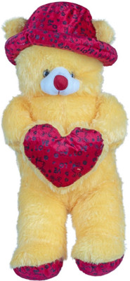 

Ard Enterprise Happy Teddy Small Stuffed Toy-Yellow - 70 cm(Yellow)