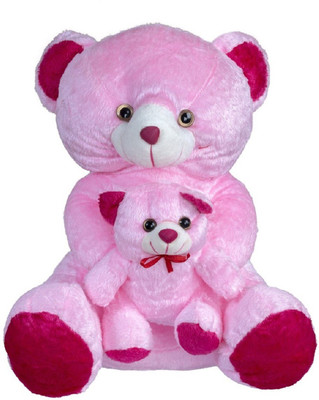 

Ard Enterprise HP Mother Teddy Stuffed Toy-Pink - 40 cm(Pink)