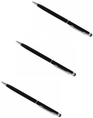 

Freya SET OF 3 Capacitive Pen For Touch Screen Mobile Phones And Tablets All Pads Stylus(Black)