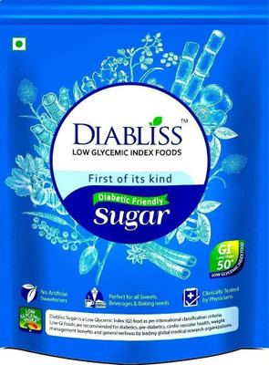 

DiaBliss Diabetic Friendly Herbal Cane Sugar Free - Low Glycaemic Index (GI) Pack of 5 Sugar(500 g, Pack of 5)