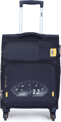 

VIP ZEN-LITE 4W EXP STROLLY 56 GREY Expandable Cabin Luggage -  inch(Blue