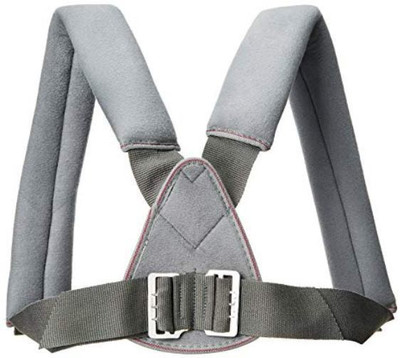G.M.S Rehabilitation clavicle brace with buckle EXTRA LARGE 46-52 Posture Corrector(Grey)