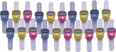 

Gjshop Digital Tally Counter(Multicolor Pack of 20)