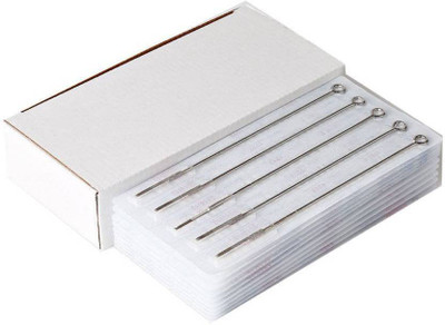 

Tattoo Standard Needle 3RL ( Box Of 50 ) Disposable Round Tattoo Needles(Pack of 50)