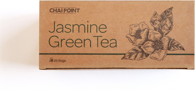 

chai point Jasmine Green Tea , 25 Tea Bags Jasmine Green Tea Bags(45 g, Pouch)
