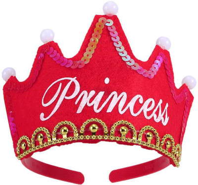 

Animax Production Crown(Red, Pack of 1)