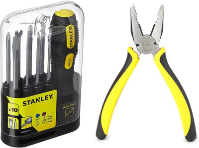

Stanley 70482-Plier-62511- Gym & Fitness Screwdriver set