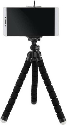 

ShopyBucket 7Inch Flexible Sponge Tripod Phone Holder For Camera /smartphone/dslr camera Tripod (Black, Supports Up to 500 g) Tripod(Black, Supports Up to 300)