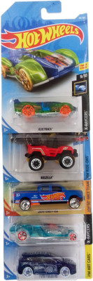 

kidoz kingdom HOT WHEELS BASIC RACE CAR SET OF 5(Multicolor)