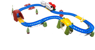 

Happy GiftMart Kids Starter Bridge Train with Intelligent Sensing and Dialog with Light Effects(Multicolor)