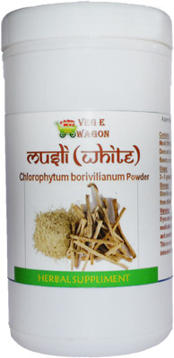 Veg E Wagon White Musli Powder (Ayurvedic - Food Grade) - 250 Gms(250 g)