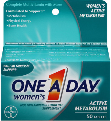 

One A Day Women's Active Metabolism, 50 Count(50 No)