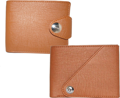 

Element Cart Men Casual Brown Artificial Leather Wallet(5 Card Slots)