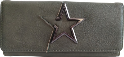 

Fashion Avenue Girls Green Artificial Leather Wallet(10 Card Slots), Mahendi green