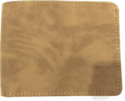 

radhe creation Men Brown Genuine Leather Wallet(4 Card Slots)