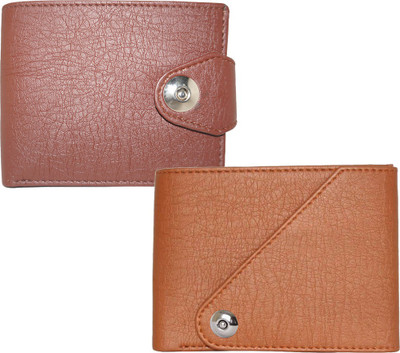 

Fillincart Men Brown Artificial Leather Wallet(5 Card Slots)