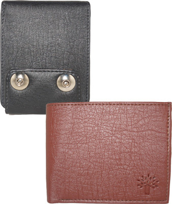 

Element Cart Men Brown, Black Artificial Leather Wallet(8 Card Slots), Black;brown