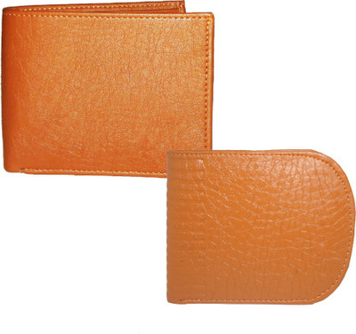 

Fillincart Men Brown Artificial Leather Wallet(11 Card Slots)