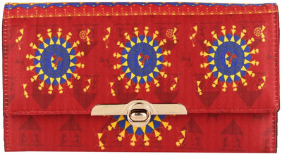 

All Things Sundar Women Multicolor Genuine Leather Wallet(12 Card Slots)