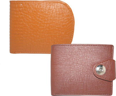 

Element Cart Men Formal Brown Artificial Leather Wallet(5 Card Slots)