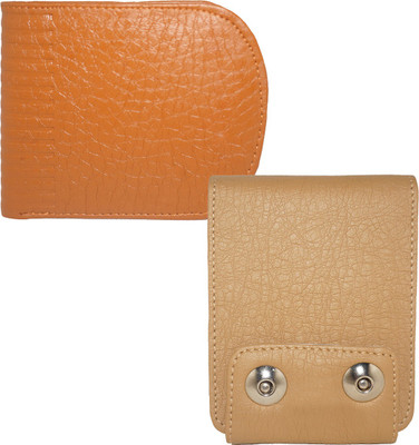 

Fillincart Men Brown Artificial Leather Wallet(8 Card Slots)